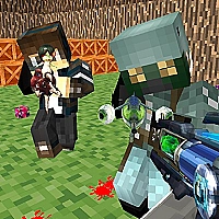 Blocky Gun Paintball Game Cover