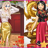 New Year Party Challenge Dress Game Cover