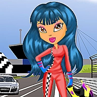 Racing Girl Dressup Game Cover