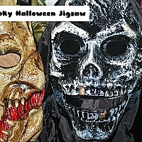 Spooky Halloween Jigsaw Game Cover
