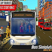 US City Pick Passenger Bus Game Cover