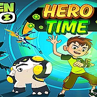 Ben 10 Hero Time 2021 Game Cover
