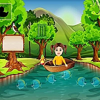 Boat Girl Escape 2 Game Cover