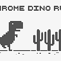 Chrome Dino Run Game Cover