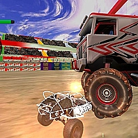 Crazy Buggy Demolition Derby Game Cover