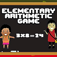 Elementary Arithmetic Math Game Cover