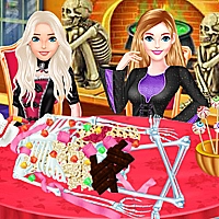Girls Halloween Food Cooking Game Cover