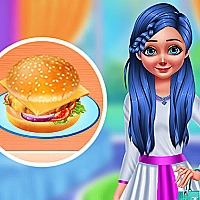 MAKING HOMEMADE VEG BURGER Game Cover