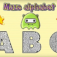 Maze Alphabet Game Cover