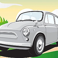 Vintage German Cars Jigsaw Game Cover