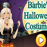 Barbie Halloween Costumes Game Cover