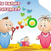 Cute Babies Differences Game Cover