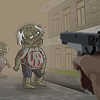 Kill The Zombies 3D Game Cover