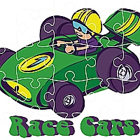 Race Cars Jigsaw Game Cover