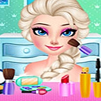 Elsa Dresser Decorate And Makeup Game Cover