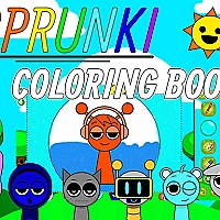 Sprunki Coloring Books Game Cover