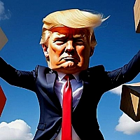 Trump Wobble Walk Challenge  Game Cover