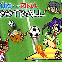 Yuki and Rina Football Game Cover
