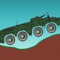 Car Physics BTR-80 Game Cover