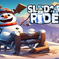 Christmas Sledge Rider 3D Game Cover