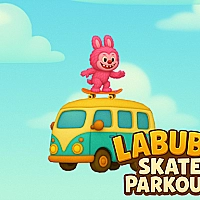 Labubu Skate Parkour Game Cover