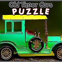 Old Timer Cars Puzzle Game Cover
