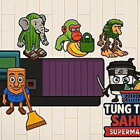 Tung Tung Sahur Supermarket Game Cover