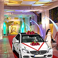 Luxury Wedding City Car Driving 3D Game Cover