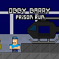 Obby Barry Prison Run Game Cover