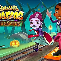 Subway Surfers Halloween Puzzle Game Cover