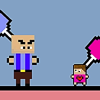 Angry Dad Cute Baby Game Cover