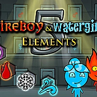 Fireboy and Watergirl 5 Elements Game Cover