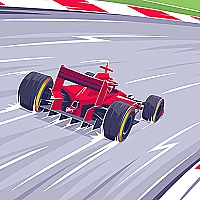 Formula Racing Crazy Car Game Cover