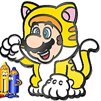 Mario Rush Coloring Book Game Cover