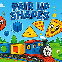 Pair Up Shapes Game Cover