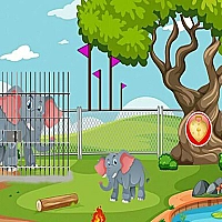 Rescue The Elephant Calf 2 Game Cover