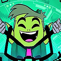 Beast Boy Teen Titans Adventure 2D Game Cover