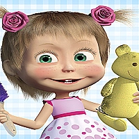 Masha and the Bear: House Cleaning Game Cover