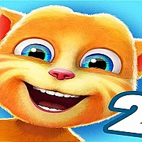 Talking Tom Run Gold  Game Cover