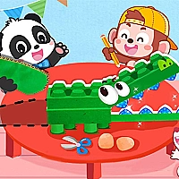 Baby Panda Animal Puzzle Game Cover