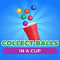 Collect Balls In A Cup Game Cover
