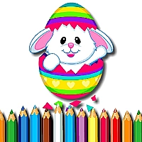 Easter Fun Coloring Book Game Cover