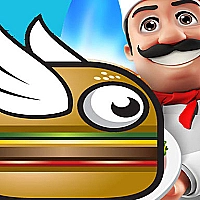 Flappy Burger Shop Game Cover