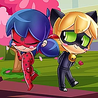 Ladybug Find the Differences Game Cover