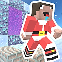Noob Steve Christmas Game Cover