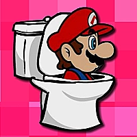 Skibidi Toilet Geometry Rash Game Cover