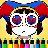 Digital Circus Coloring Adventure Game Cover