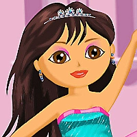 Dora Ballerina Dressup Game Cover