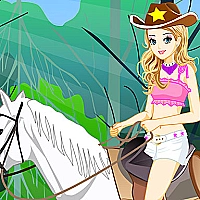 Horse Rider Girl Game Cover