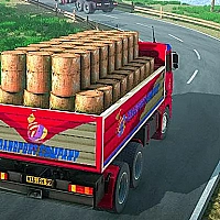 Indian Truck Driver Cargo Duty Delivery Game Cover